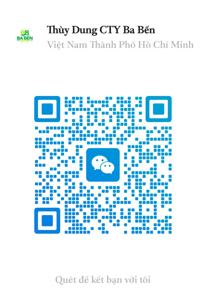 Mã QR WeChat Thùy Dung CTY Ba Bến